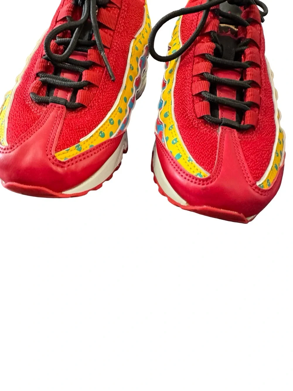 1486 / Nike Air Max 95 GS Baltimore Home Multicolored Sneakers Sz Youth 4